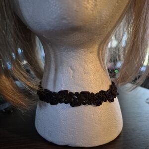 Black Lace Choker Necklace